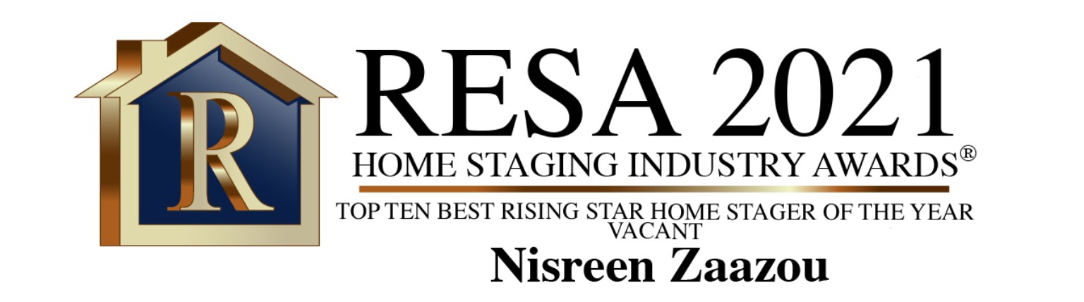 RESA 2021 Home Staging Industry Awards: Top Ten Best Rising Star Home Stager of the Year, Vacant